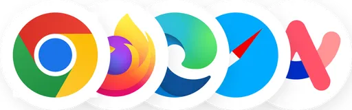 Available on Chrome, Firefox, Edge and Safari