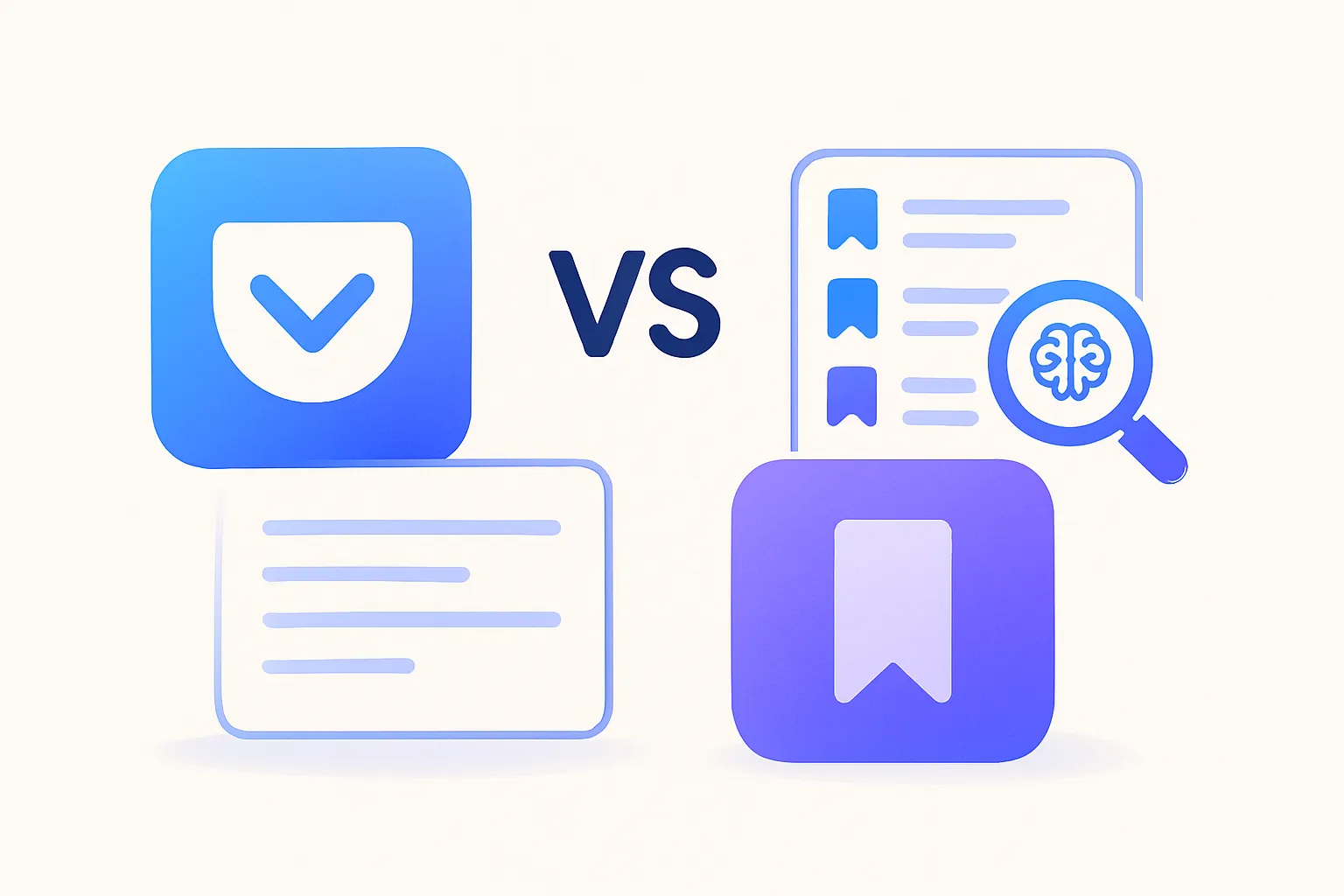 Pocket vs Marqly: The Read-It-Later App Pocket Should Have Become — illustration
